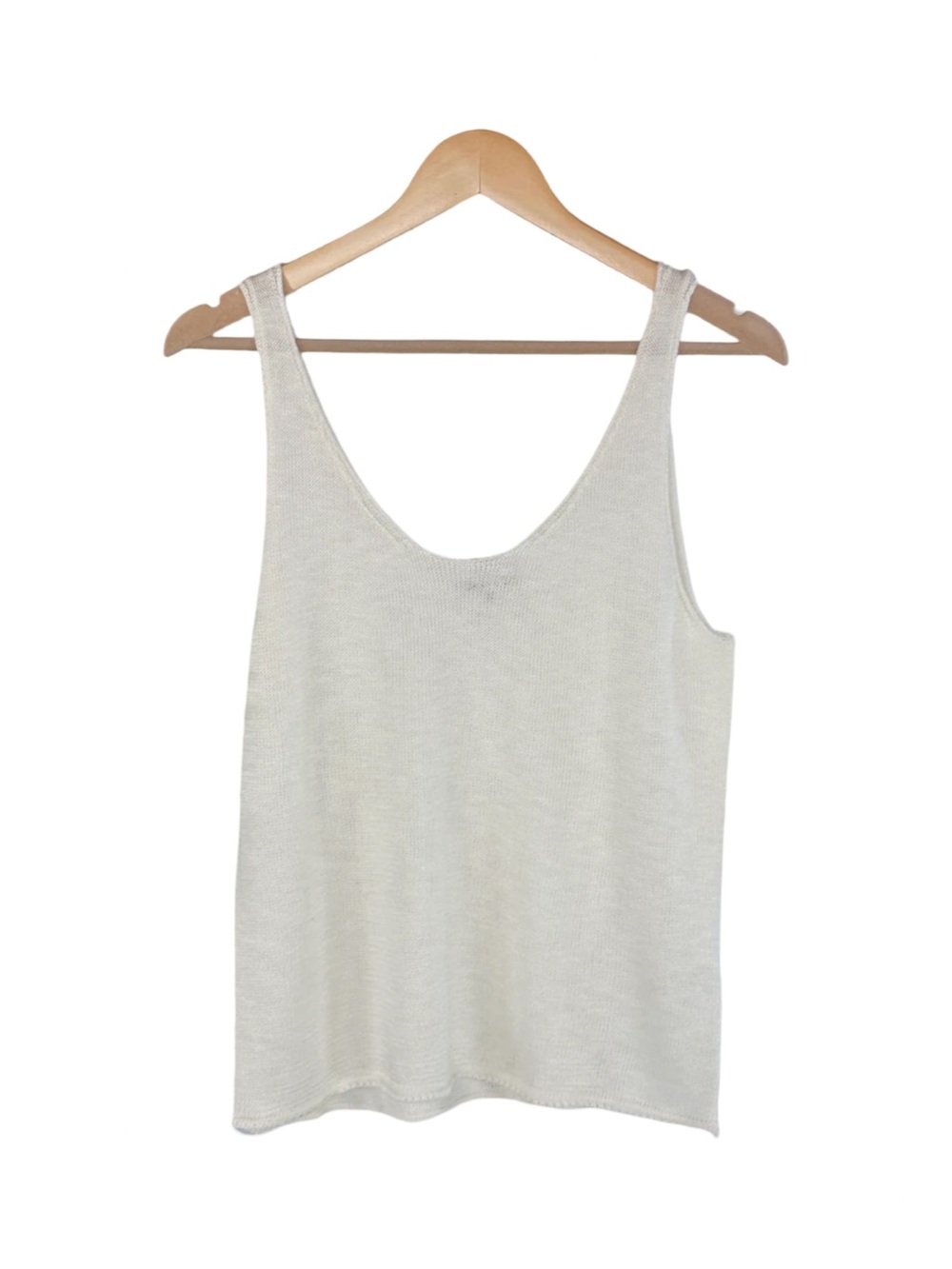 Another Love Kenna Off White Sweater Tank NWT Size XS
